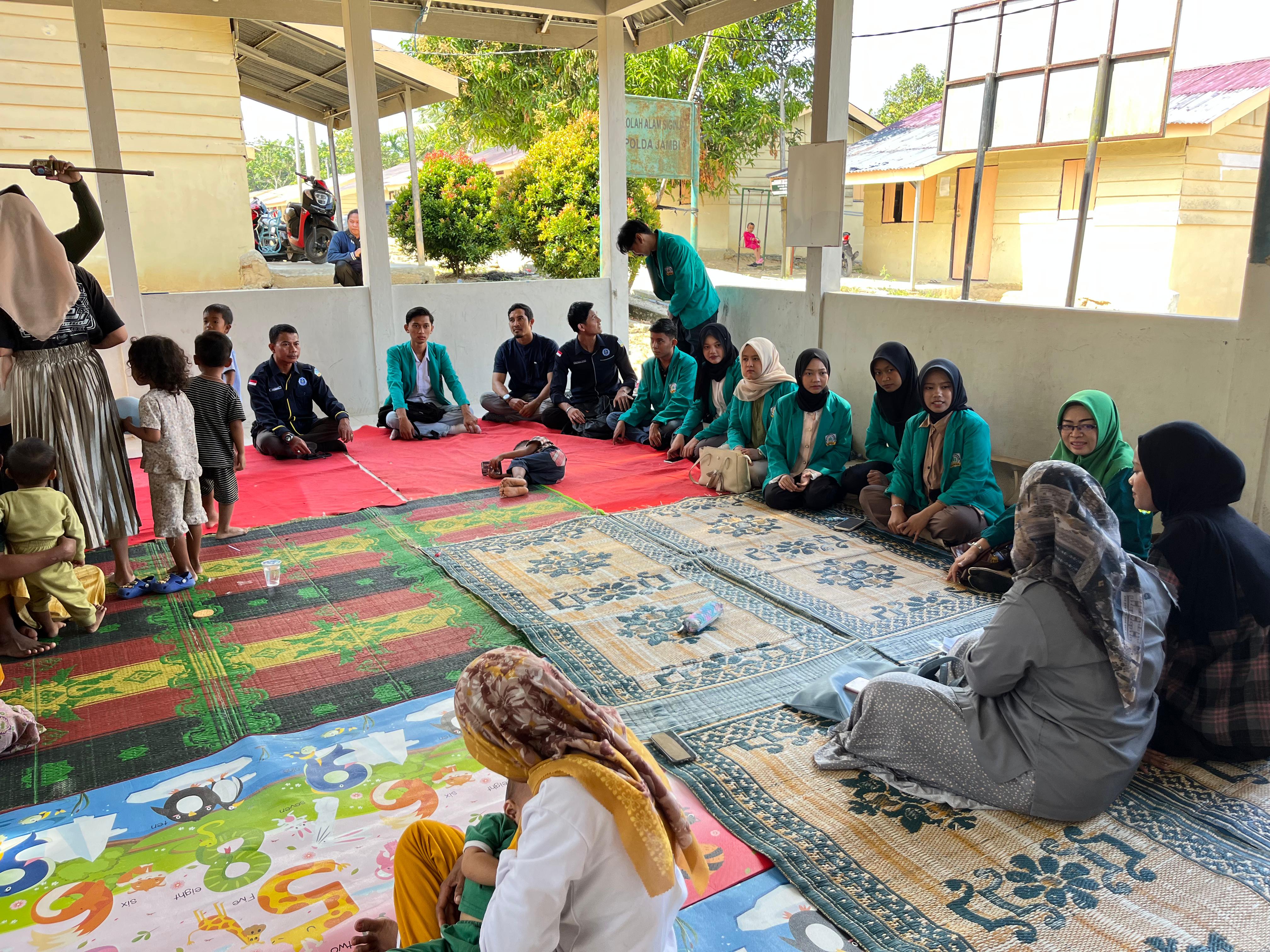 Tim PPK Ormawa UKMI Gelar Pertemuan dengan Dosen Pendamping dan Pre-Test Peserta Sekolah Perempuan Rimba